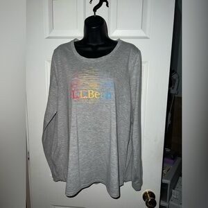 L.L. Bean Women’s Long Sleeve Camp Tshirt